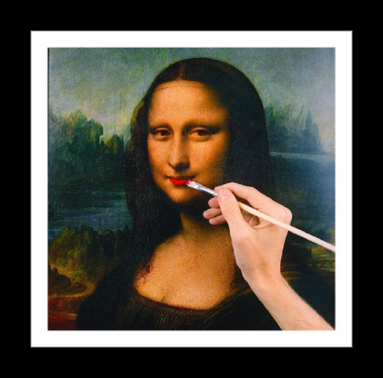 Tyler Shields - Mona Lisa, Fotografie 2018, Nachgedruckt im Angebot 1
