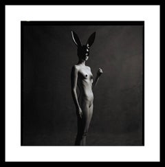 Tyler Shields - Monochrome Bunny, Photography 2021, Printed After