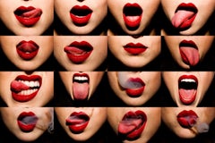 Tyler Shields - Mouths (63" x 84")