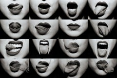 Tyler Shields - Mouths B&W, photographie 2020, imprimée d'après