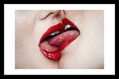 Tyler Shields - Mouths Kissing, Photography 2017, Printed After