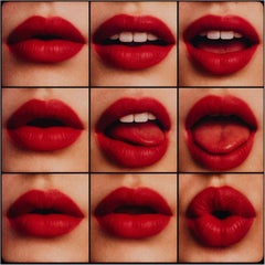 Tyler Shields - Nine Lips, Photography 2026, Printed After