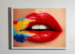 Tyler Shields - Painted Lips II, Photography 2026, Printed After