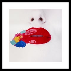 Tyler Shields - Pantone Lips, Photography 2020, Printed After