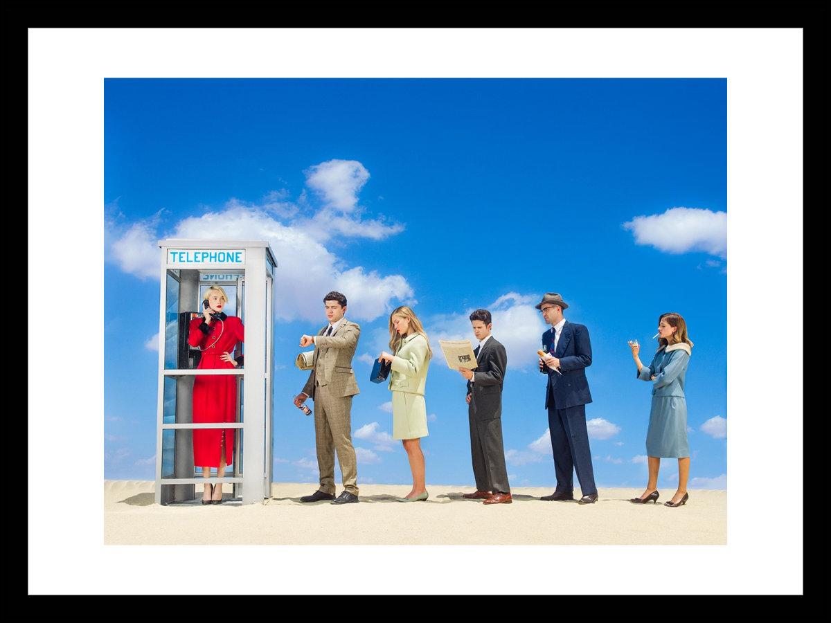 Tyler Shields - Phonebooth, Photography 2021, Printed After For Sale 1