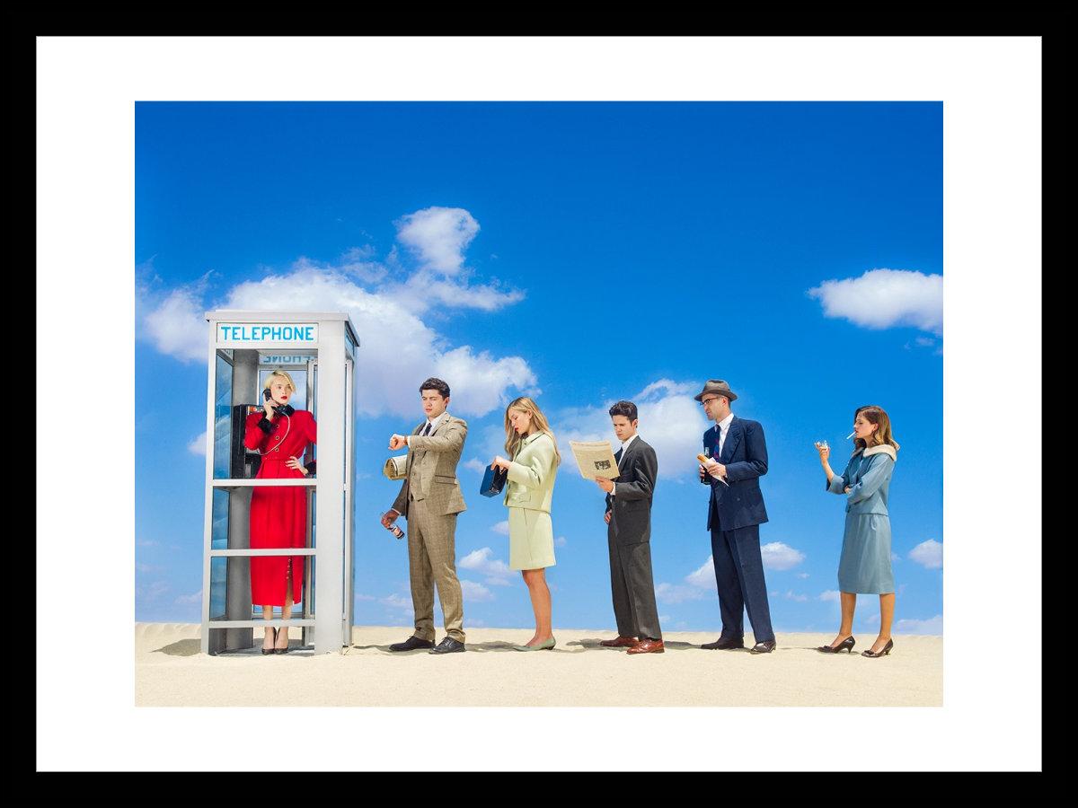 Tyler Shields - Phonebooth, Fotografia 2021, Stampato dopo 1