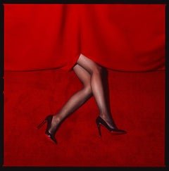 Tyler Shields - Red Legs, Photography 2020, Printed After