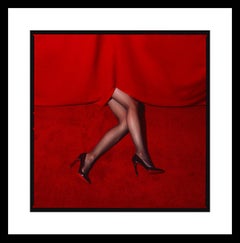Tyler Shields - Red Legs, Photography 2020, Printed After