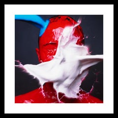Tyler Shields - Rojo, Blanco y Azul, Fotografía 2018, Impresión posterior