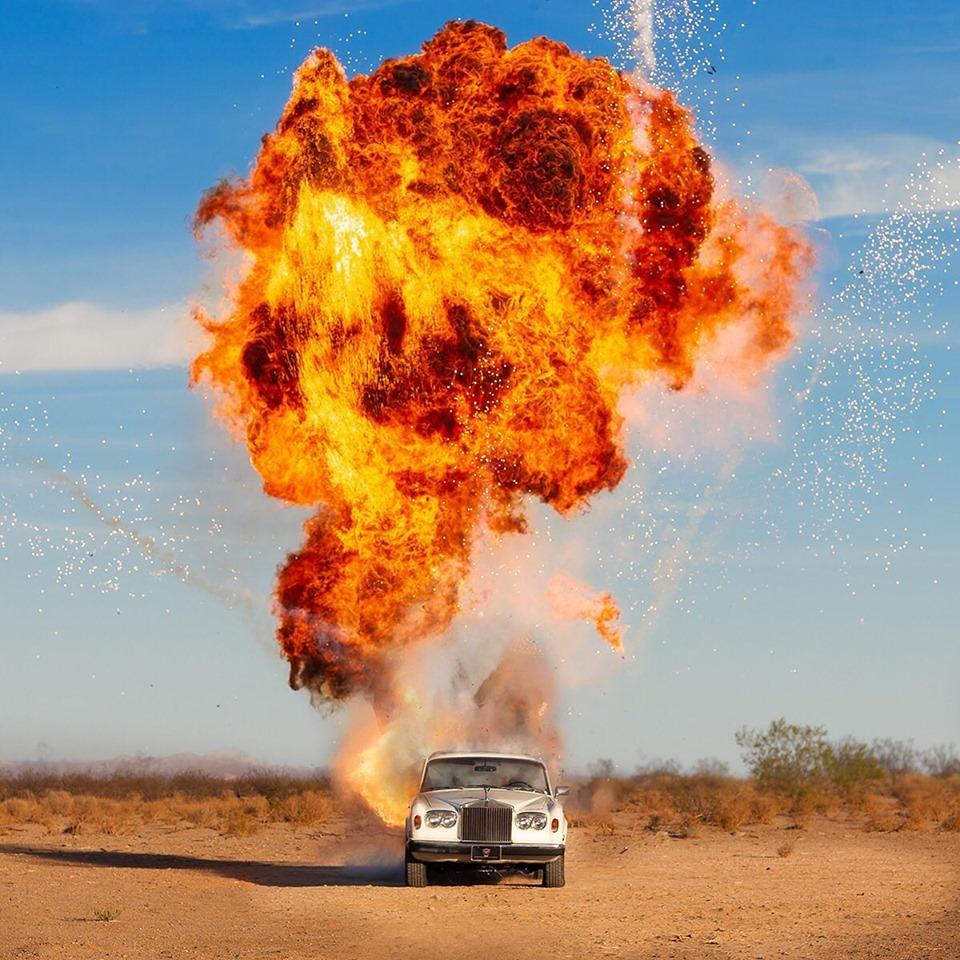 Tyler Shields - Rolls Royce, Fotografía 2015, Impresión posterior