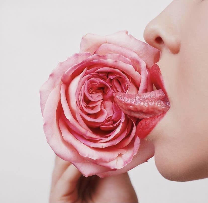 Tyler Shields - Rose, Photography 2020, Printed After