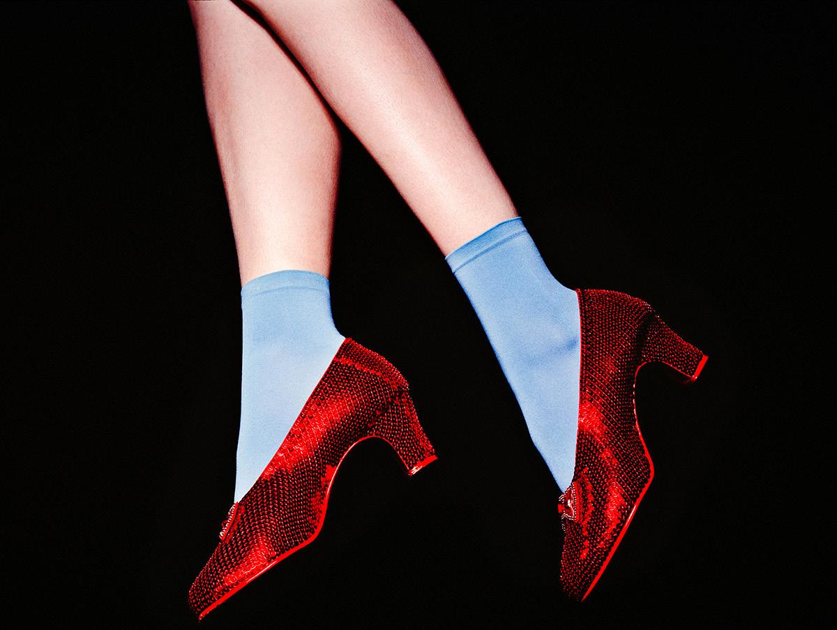 Tyler Shields - Ruby Slippers II, Photography 2019, Printed After