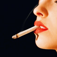 Tyler Shields - Smoke, Photography 2023, Printed After