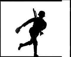 Tyler Shields - Soldat Silhouette, Fotografie 2020, gedruckt nach
