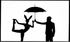Tyler Shields - The Bunny and the Man, Photography 2020, Printed After