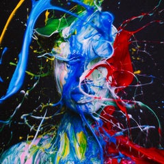 Tyler Shields - La creazione del colore, Fotografia 2018, Stampato Dopo