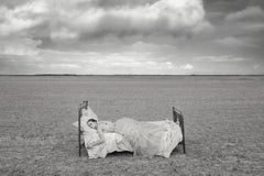 Tyler Shields - The Girl in the Bed, Photography 2023, Printed After