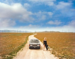 Retro Tyler Shields - The Girl with the Broken Briefcase, 2022, Printed After