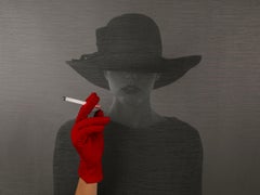 Tyler Shields - The Girl with The Red Glove (15" x 20")