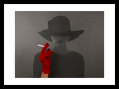Tyler Shields - The Girl with The Red Glove, Photography 2021, Printed After