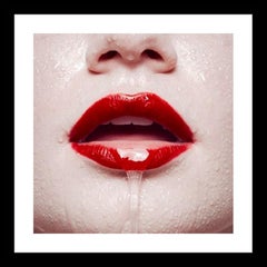 Tyler Shields - La boca, Fotografía 2017, Impresión posterior