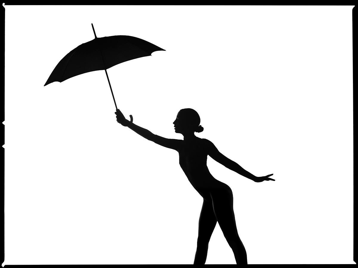 Tyler Shields - Umbrella Silhouette II, Photography 2020, Printed After
