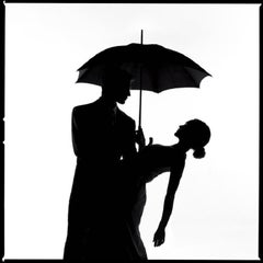 Tyler Shields - Umbrella Silhouette, Photography 2020, Printed After