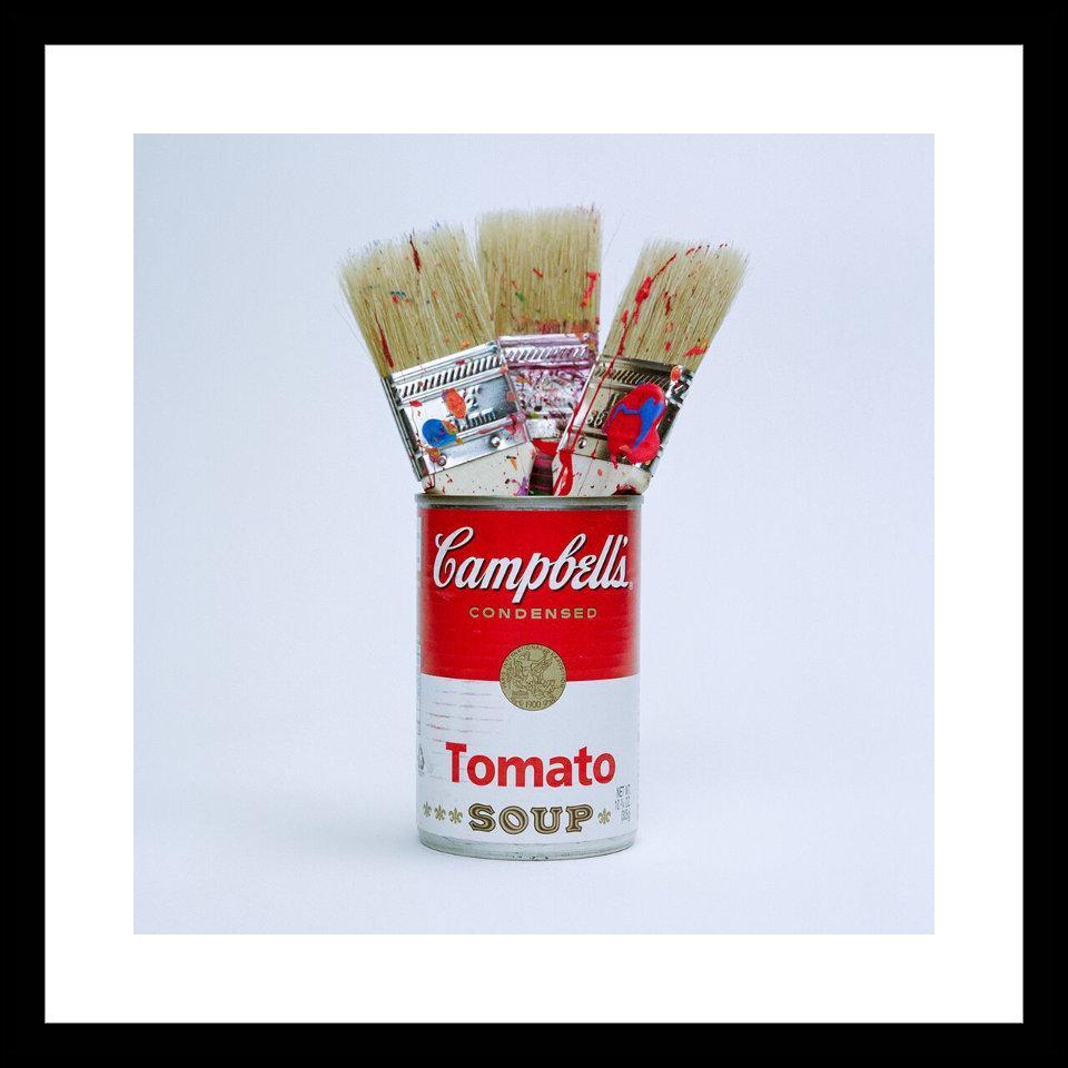 Tyler Shields - Warhol Paint Brushes, Fotografie 2017, Nachdruck im Angebot 1