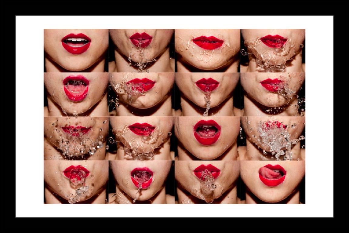Tyler Shields - Bocca d'acqua, fotografia 2012, stampa successiva 1
