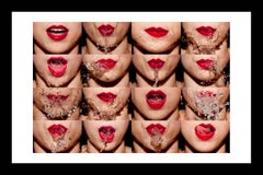 Tyler Shields - Bocca d'acqua, fotografia 2012, stampa successiva