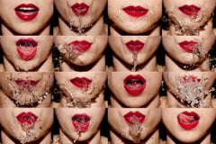 Tyler Shields - Bocca d'acqua, fotografia 2012, stampa successiva