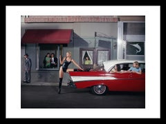 Tyler Shields - Femme au Latex, photographie 2018, imprimée d'après