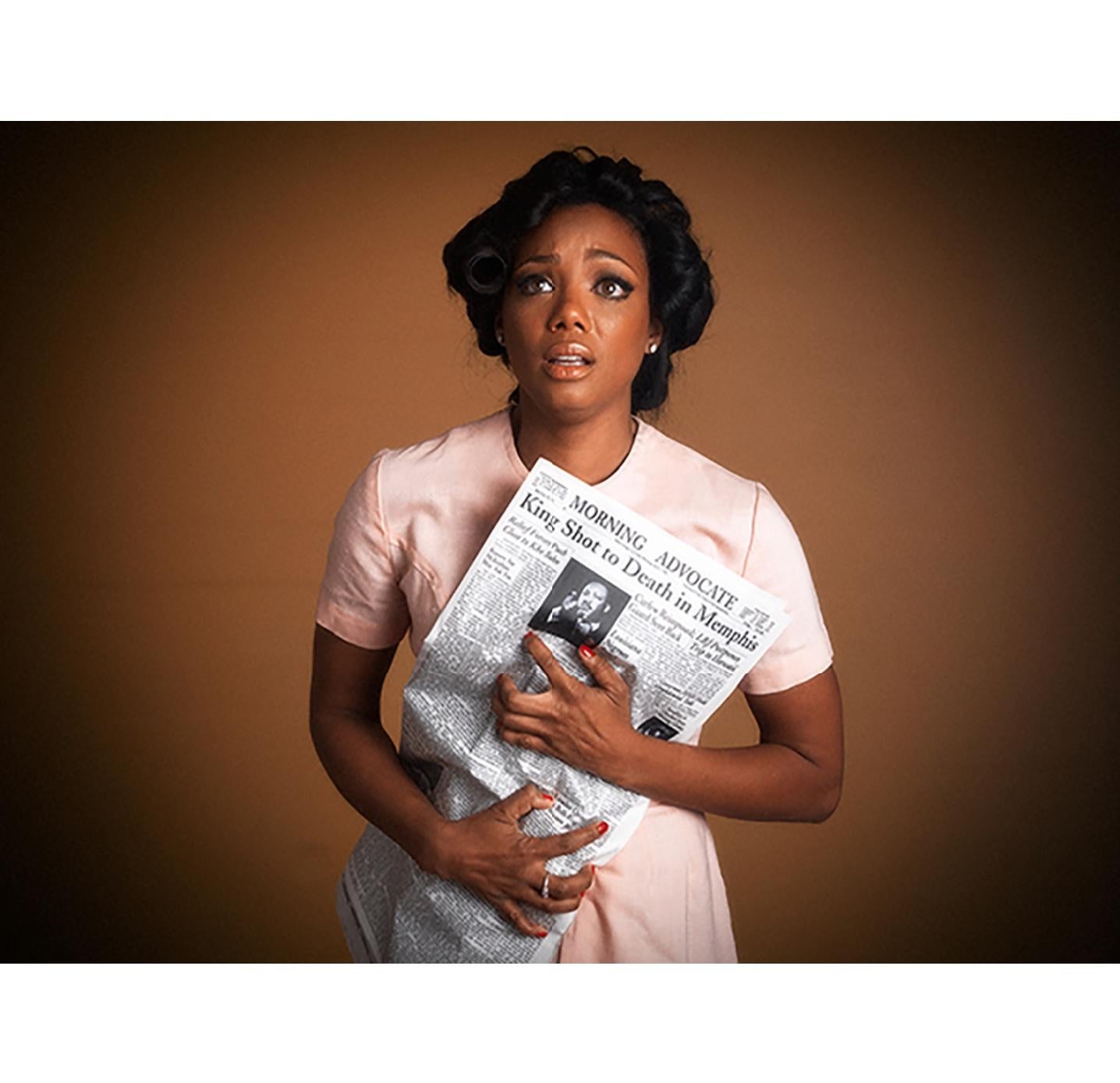 Tyler Shields - Woman Reacts to the Death of MLK, 2015, Printed After