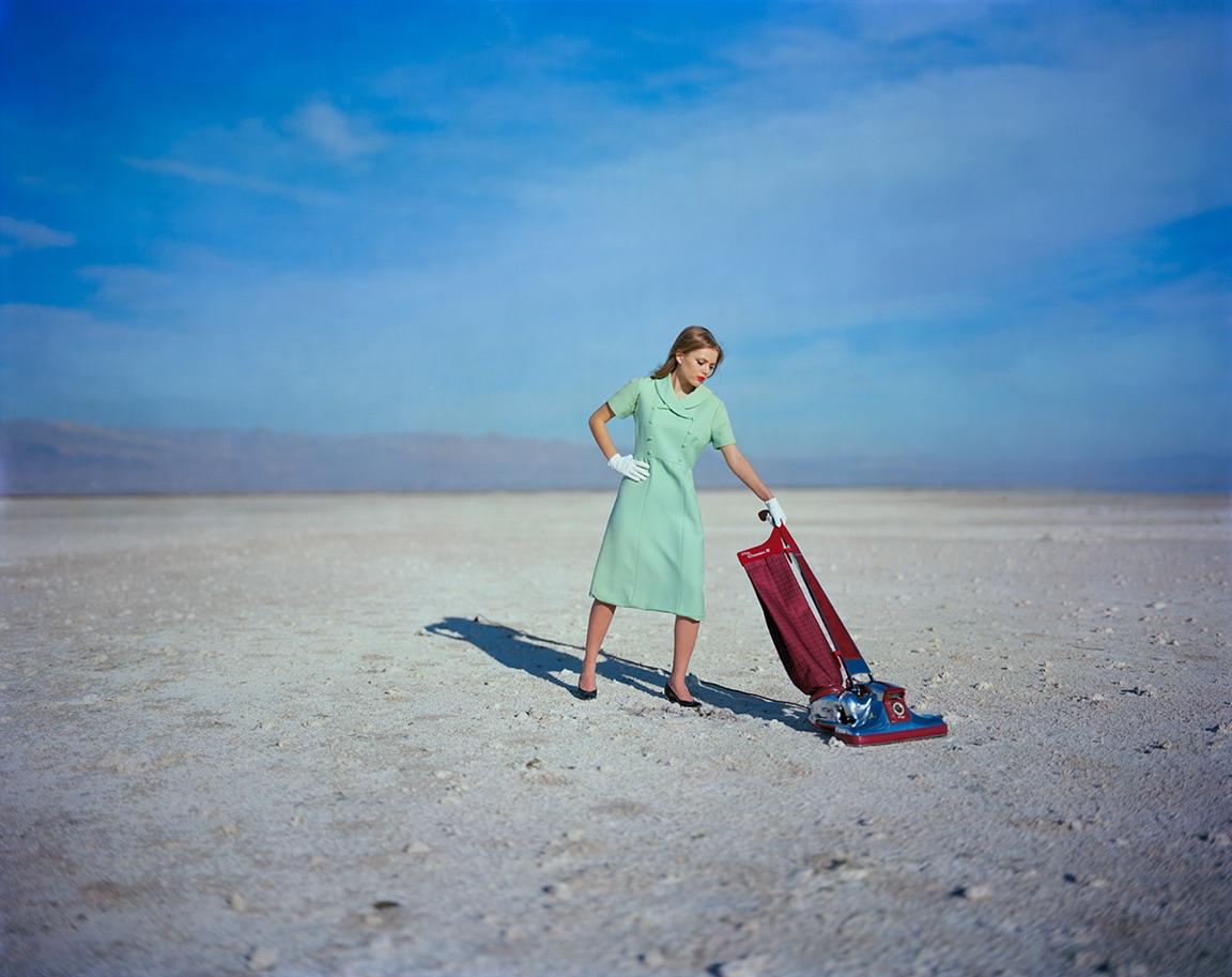 Tyler Shields Figurative Photograph - Vacuum (40" x 60")