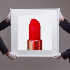 YSL lipstick by Tyler Shields (photograph framed)