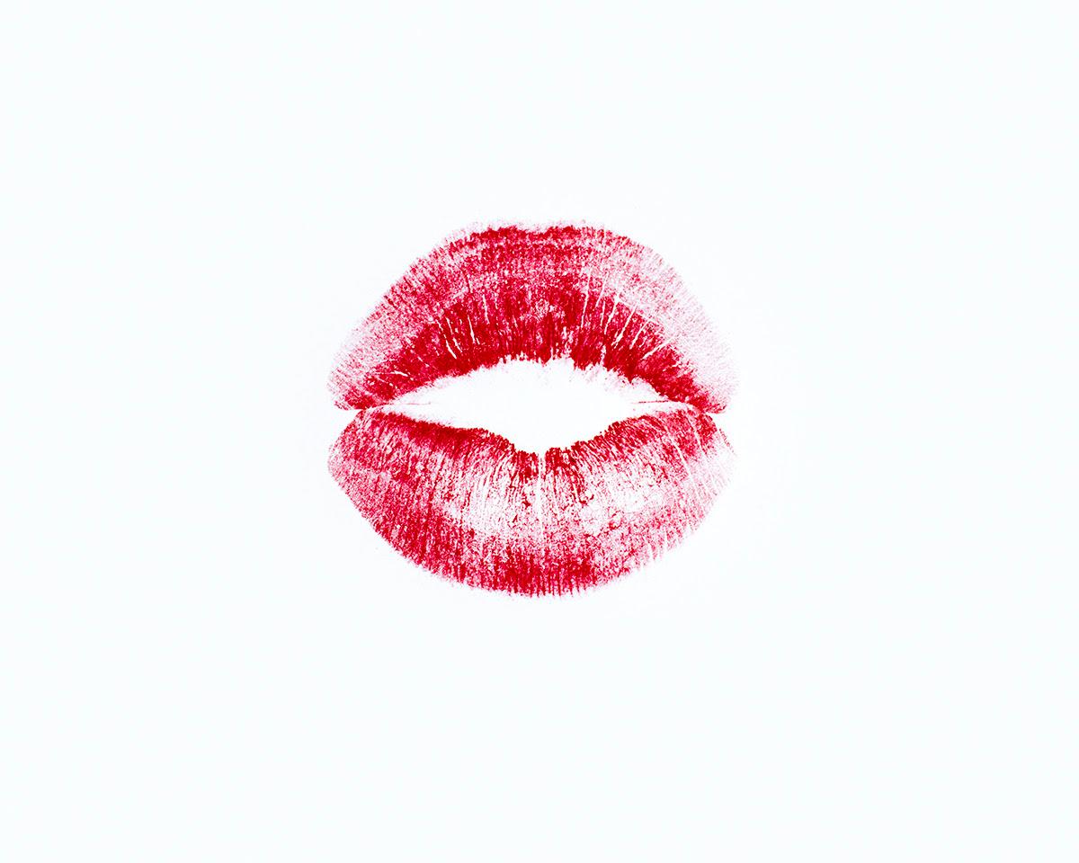 Tyler Shields - Lip Print, Photography 2022, Printed After