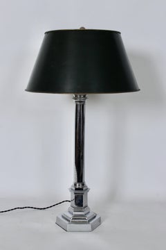 Lámpara de Sobremesa Dodecágono Cromada Tyndale