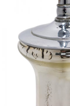 Tyndale Mid-Century American Mercury Glass Genie Bottle Table Lamp