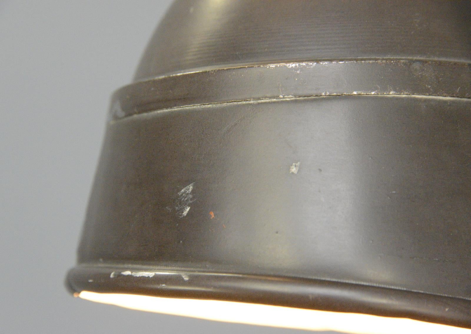 Lampe de bureau typique Peitsche 113 de Curt Fischer pour Midgard, datant des années 1940 en vente 9