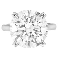 Type 2A GIA Certified 8.50 Carat Round Brilliant Cut Diamond
