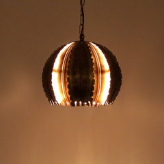 Type 6404 Pendant by Holm Sorensen, 1960s, Cute Brutalist Danish Hanging Light