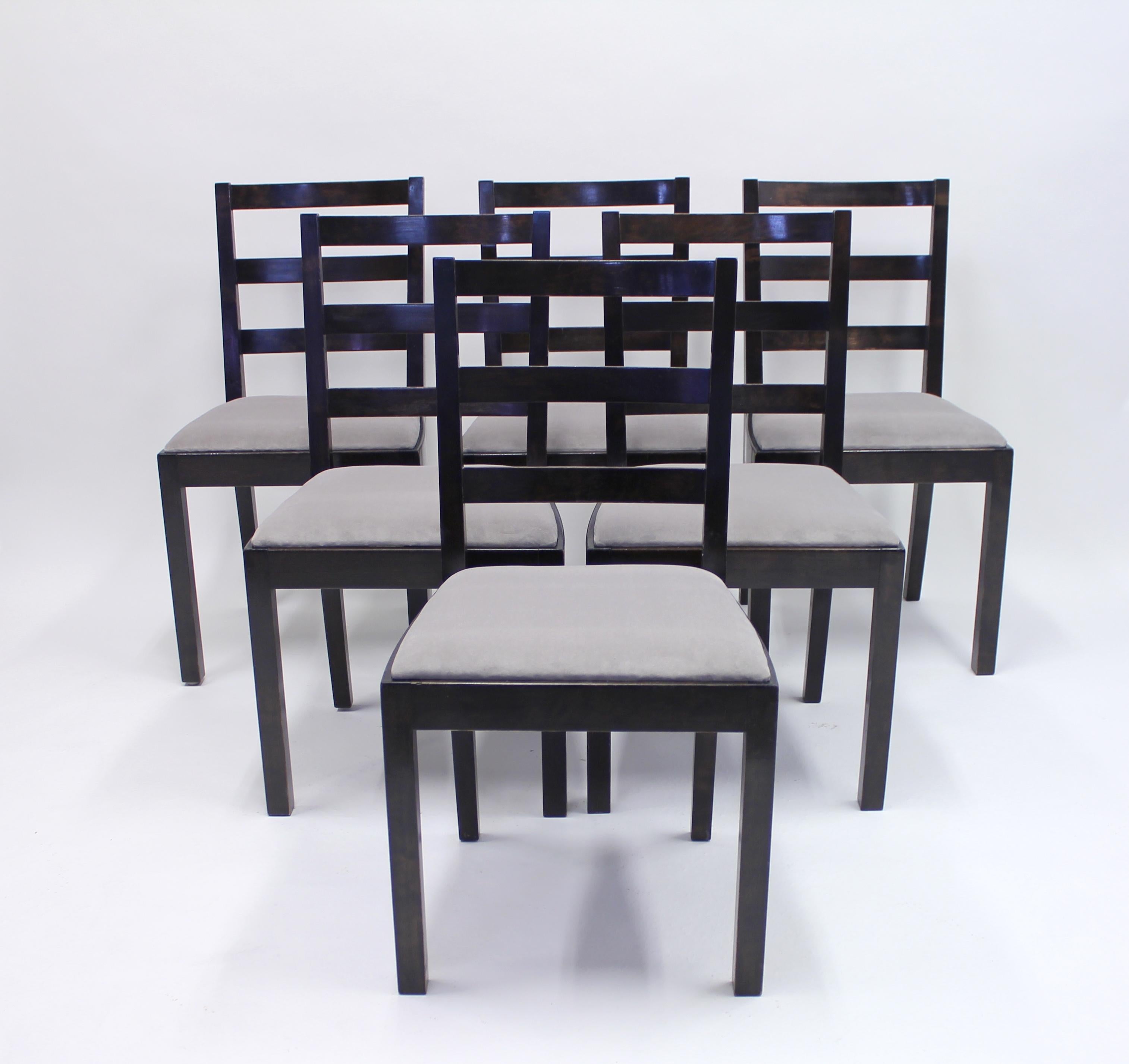 Scandinavian Modern Typenko Chairs by Axel Einar Hjorth for Nordiska Kompaniet, 1930s, Set of 6