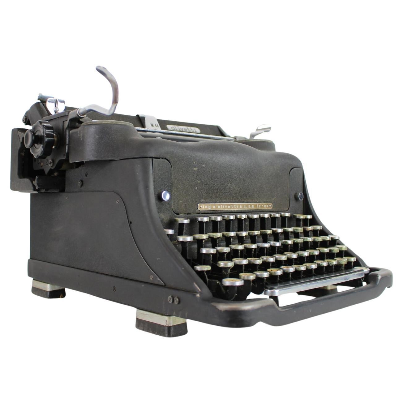 Typewriter Olivetti "M44", East Germany, 1947