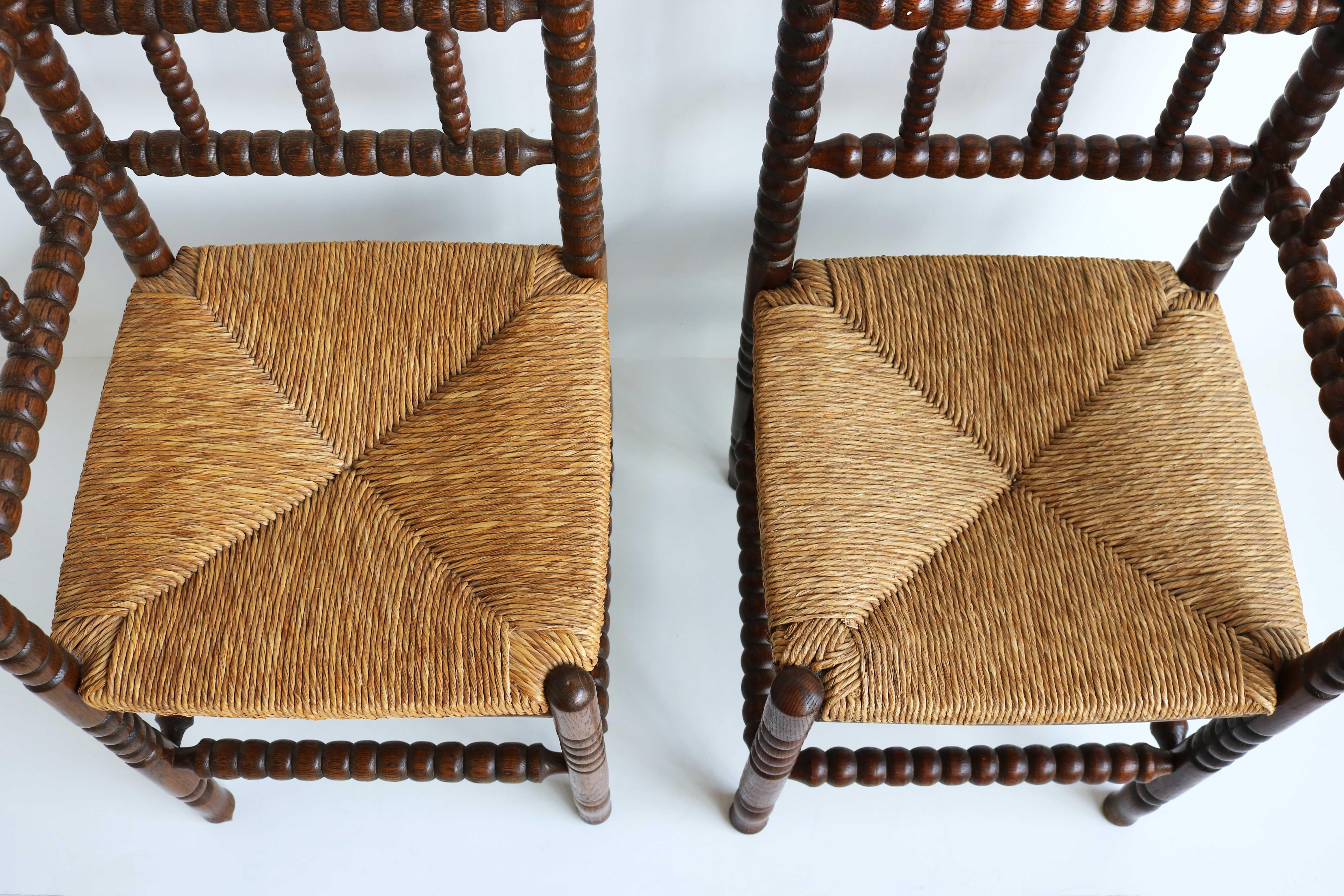 antique knitting chair