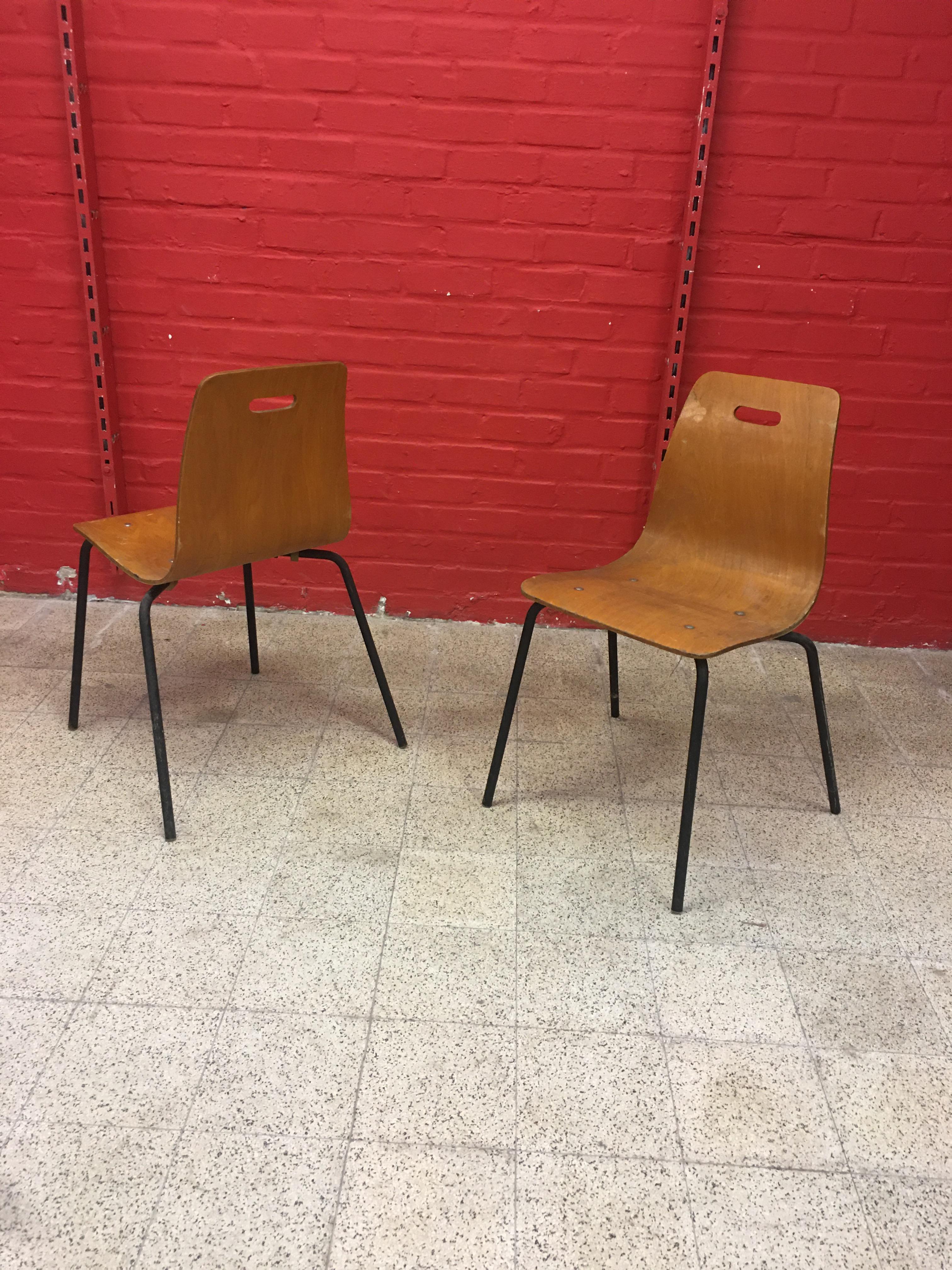 Mid-Century Modern Typical French Design, circa 1950 For Sale