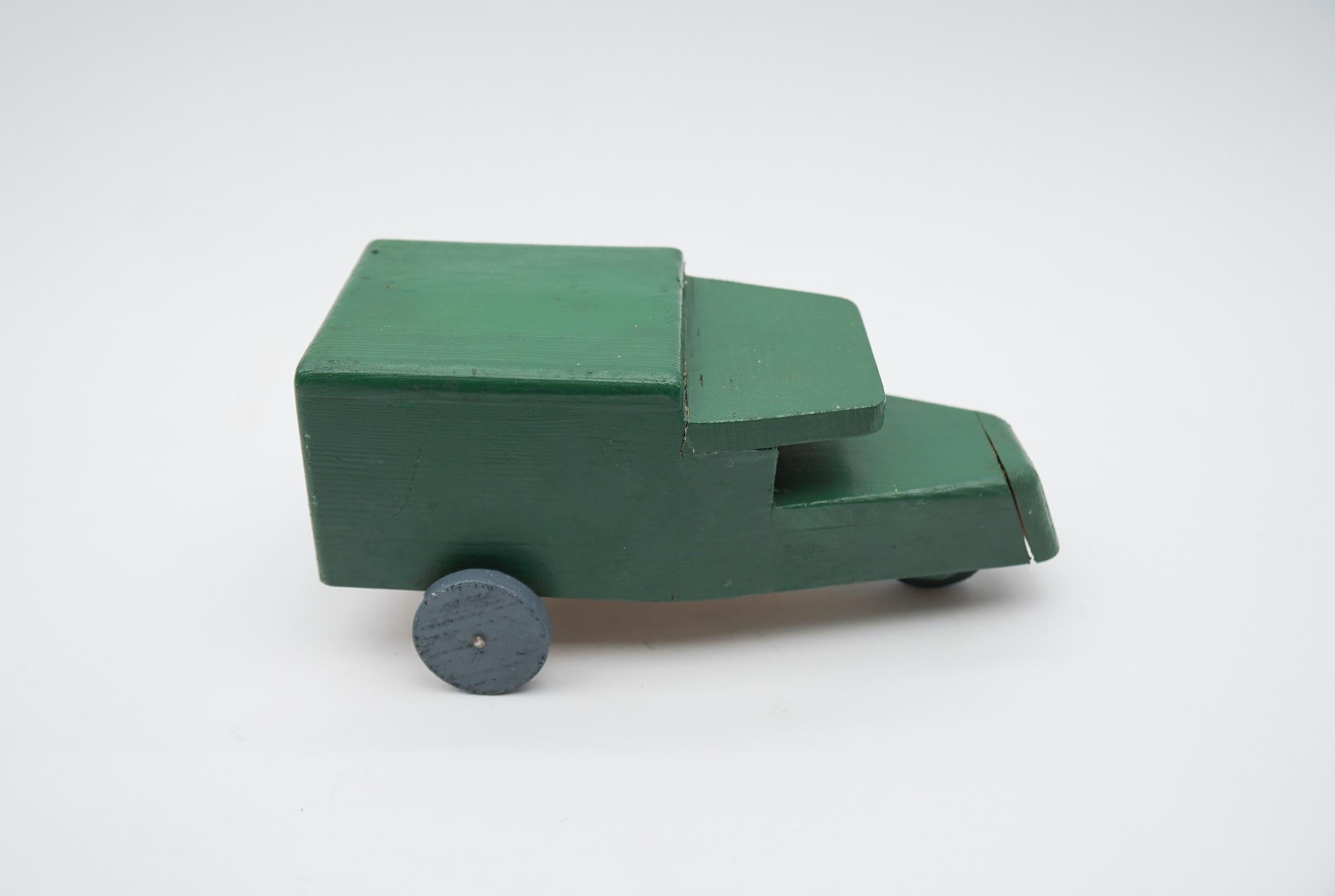 Mid-20th Century Typical Handmade Military Vehicle from the 2nd World War, 1940s / 1950s. For Sale