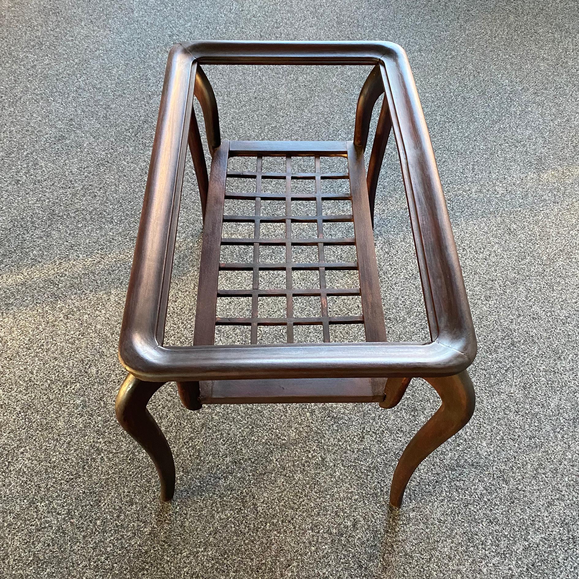 Typical Midcentury Paolo Buffa Style Occasional or Side Table, Italy, 1950s For Sale 2
