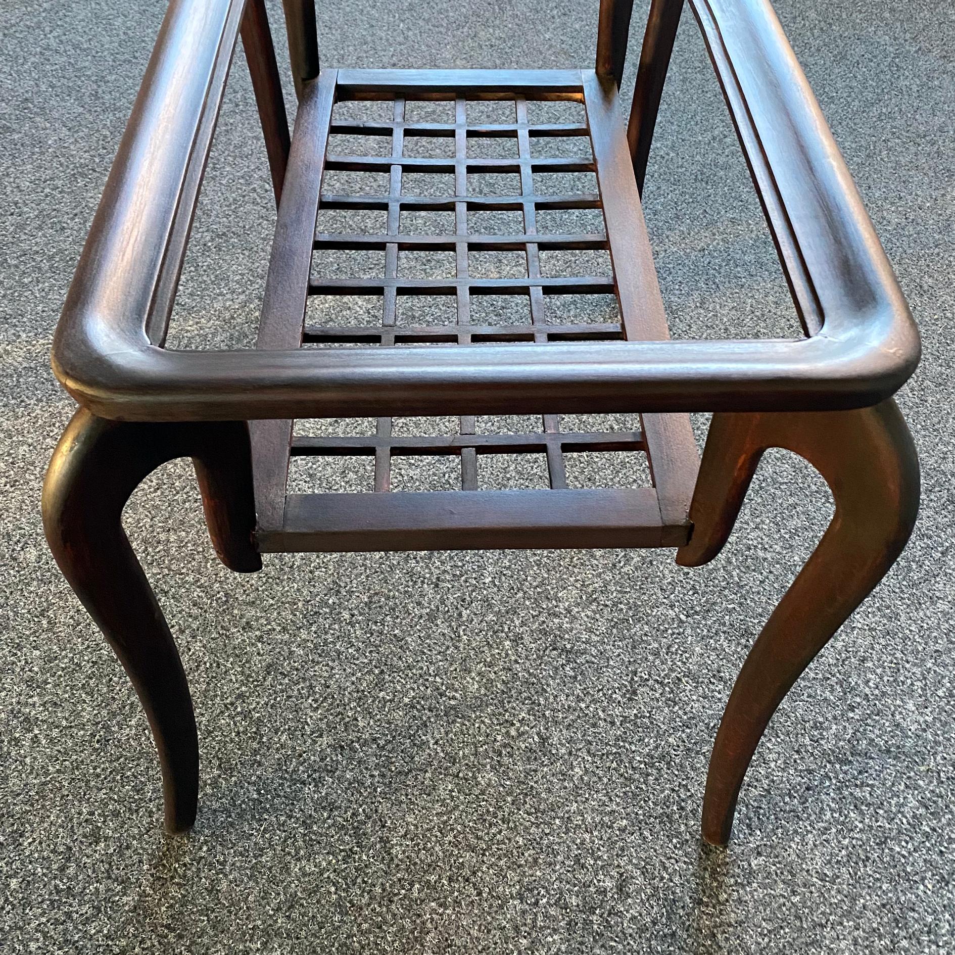 Typical Midcentury Paolo Buffa Style Occasional or Side Table, Italy, 1950s For Sale 3