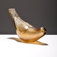  Tyra Carolina Lundgren Bird Sculpture, Murano