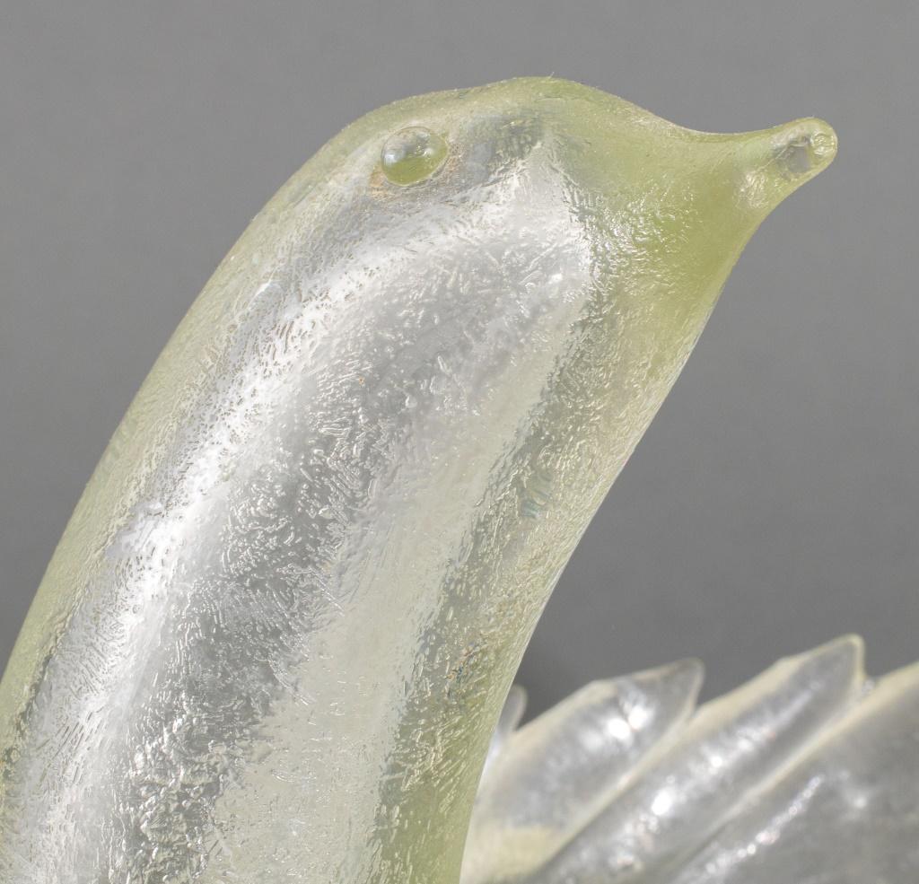 Tyra Lundgren for Venini Art Glass Bird Sculpture 1